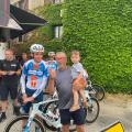 Alain et Albin avec Romain BARDET TDF 2024