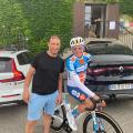 David avec Willian BARGUIL au Top du Roulier