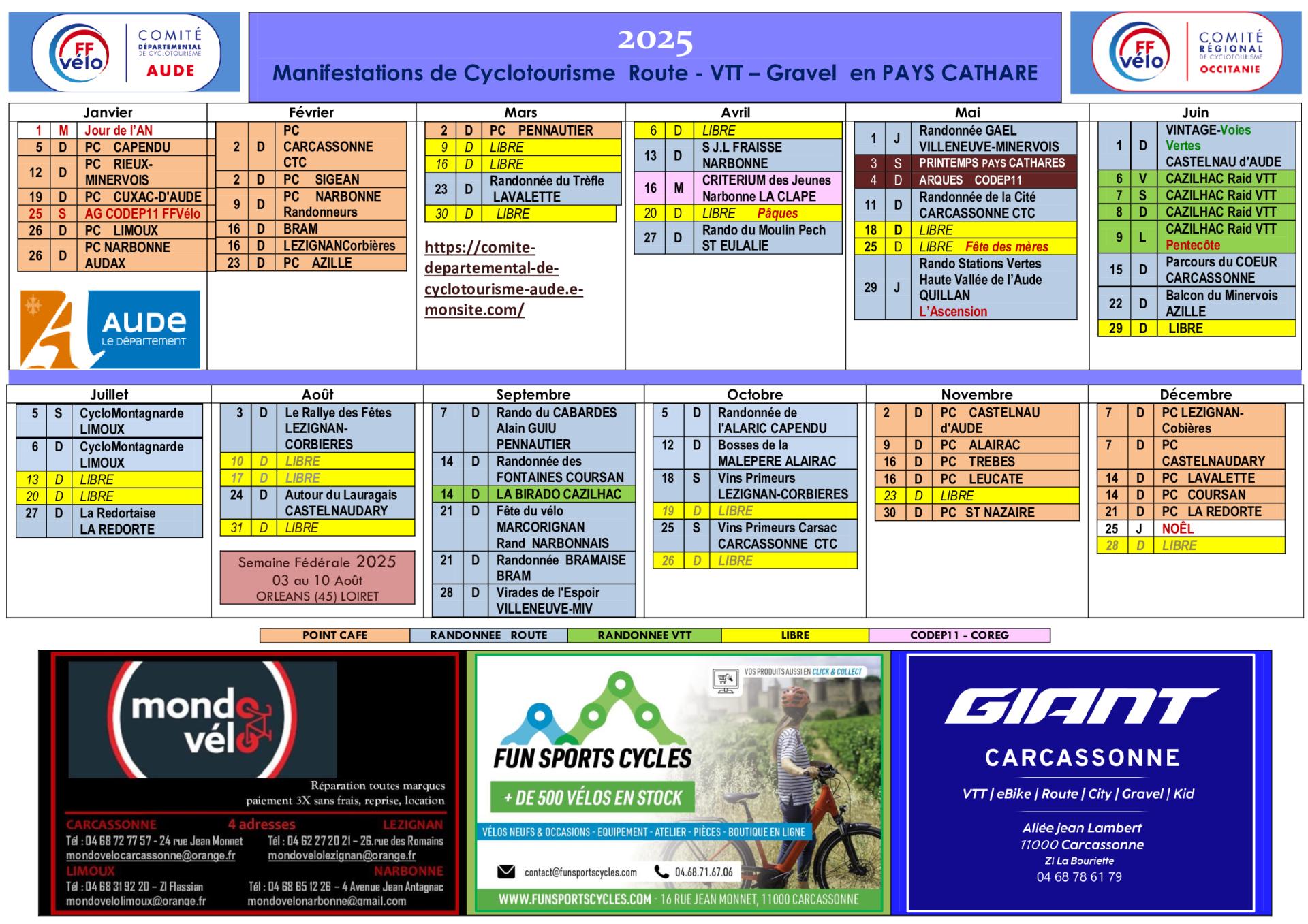 Calendrier 2025 recto 1