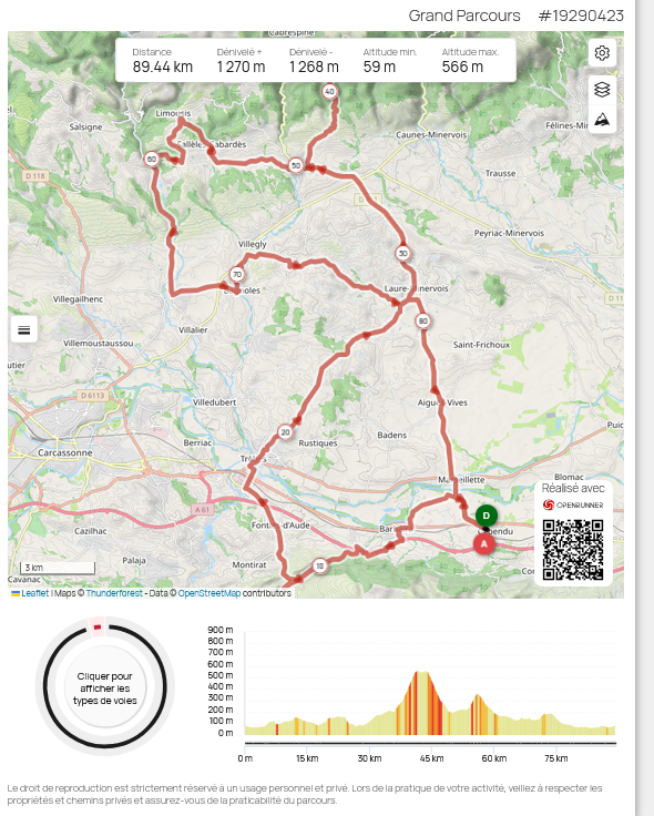 Screenshot 2024 10 03 at 19 44 05 openrunner apercu avant impression de votre parcours